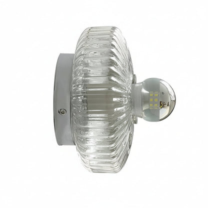 Contemporary Round Glass Wall Lamp - Cofik