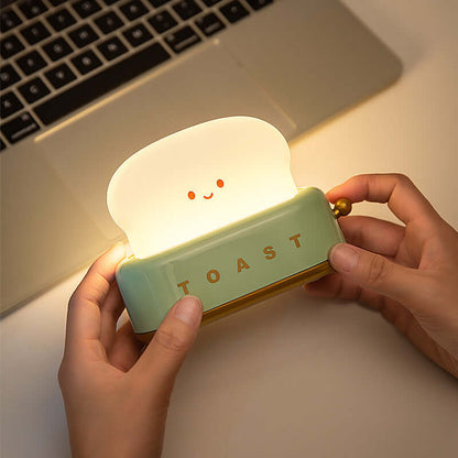 Colorful LED Night Light USB Toast Lamp for Kids Bedroom - Cofik