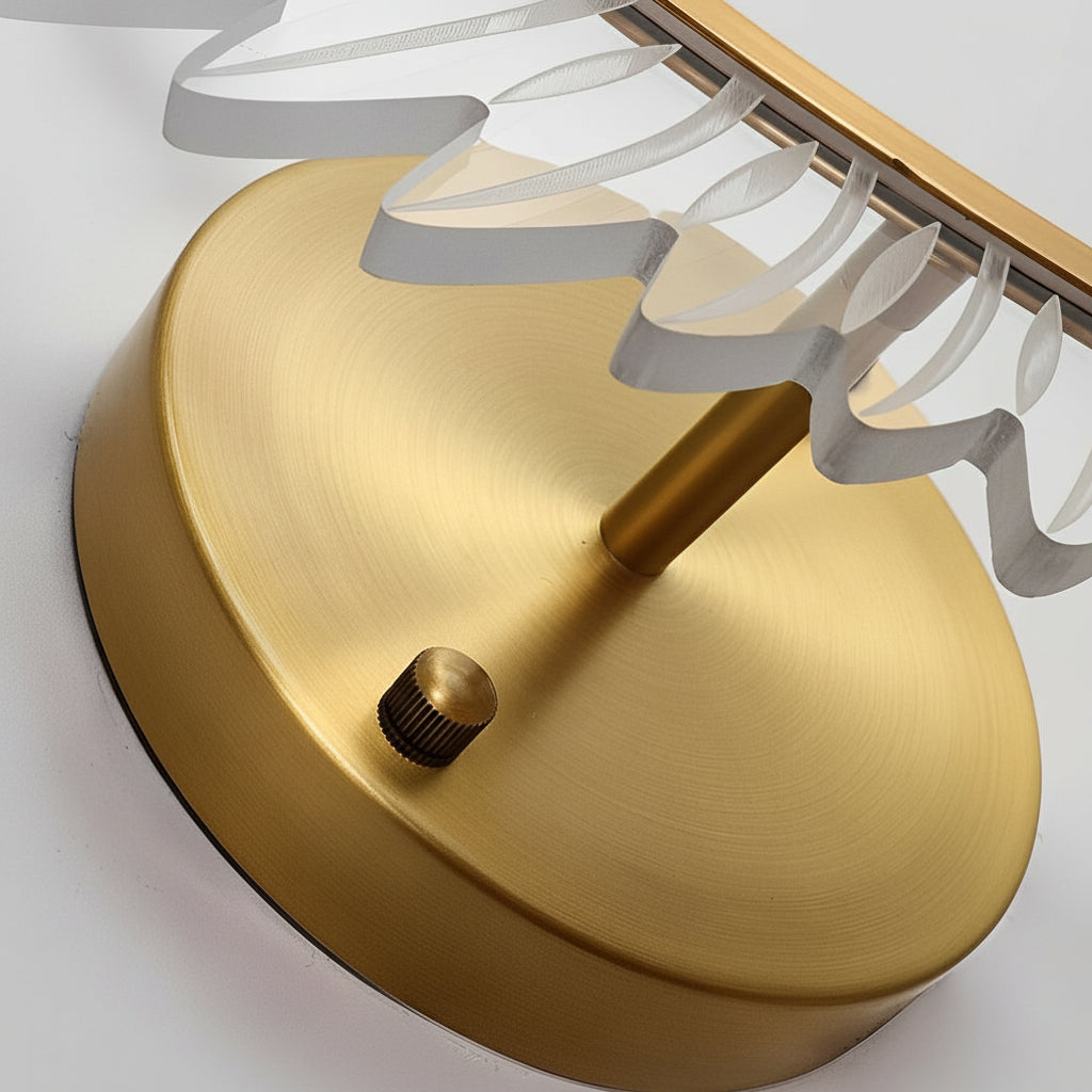 Stylish Copper LED Wall Light Fixture