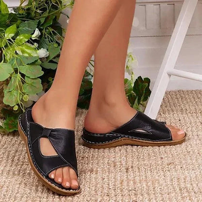 Comfortable Leather Sandals for Arch Support