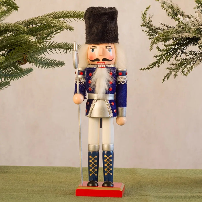 Classic Wooden Christmas Nutcracker Decoration