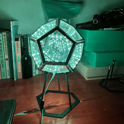 Unique Colorful Mini Geometric Night Light