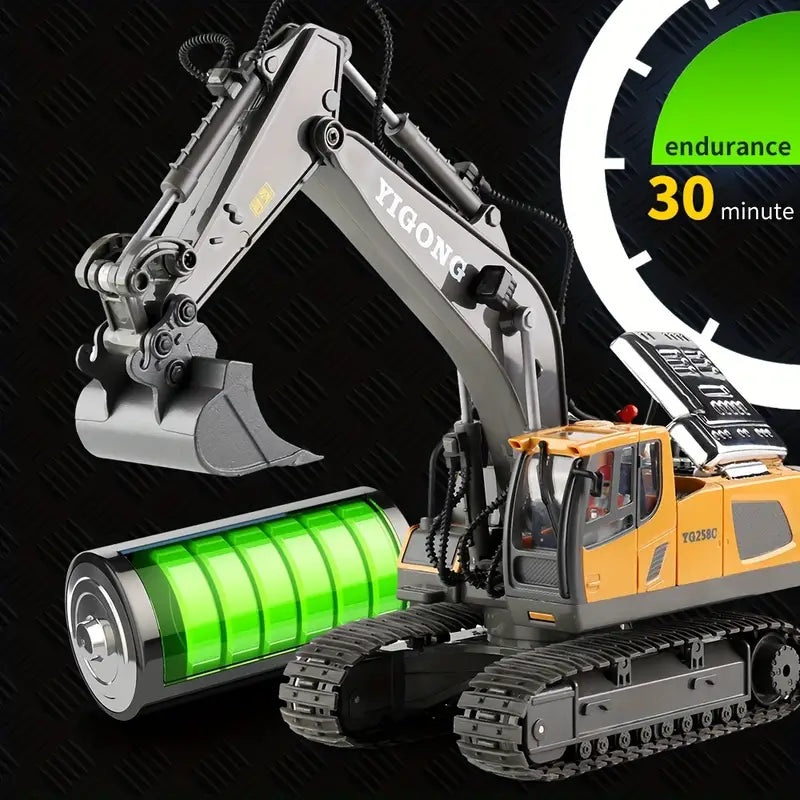 Powerful RC Digger Toy Vehicle