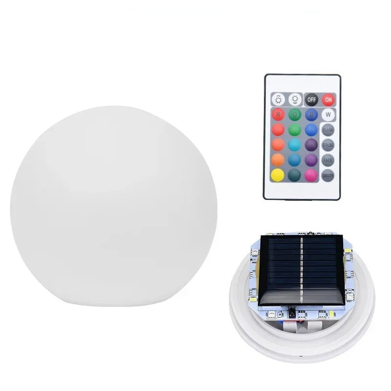 Colorful Outdoor Solar Powered Garden Lamps