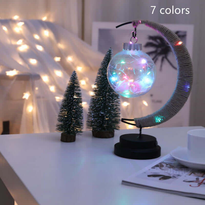 Lovely Heart Shaped LED Moon Lamp