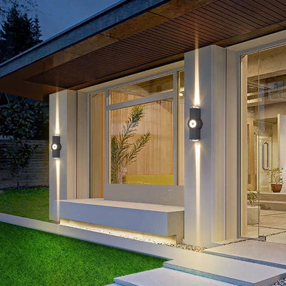 Contemporary Waterproof Outdoor LED Wall Light