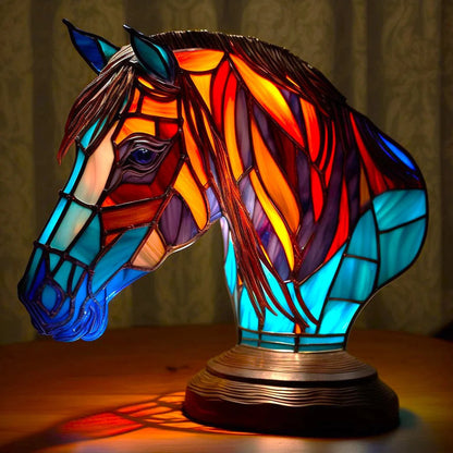 Stylish Animal Print Desk Lamp