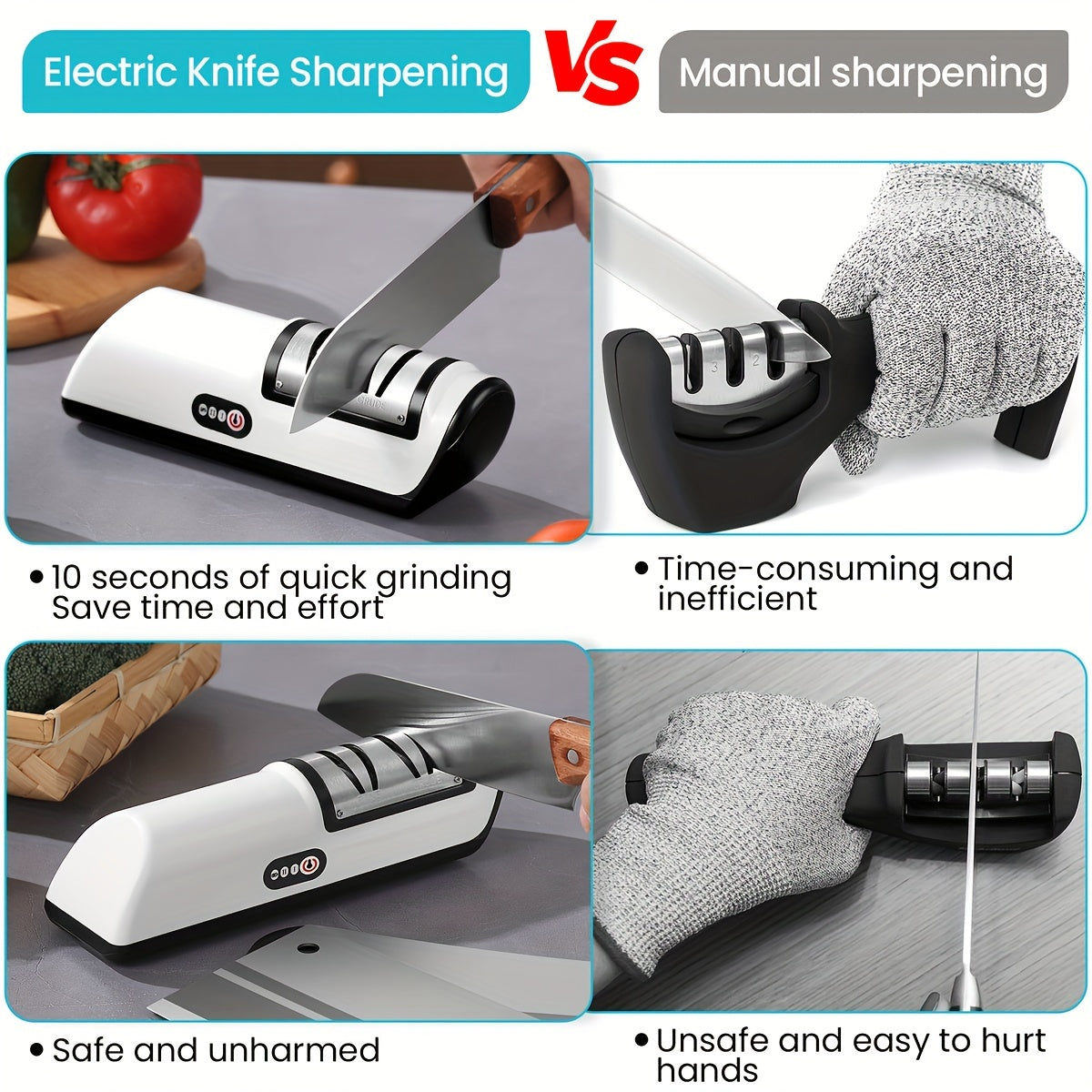 Compact USB Electric Sharpener Tool