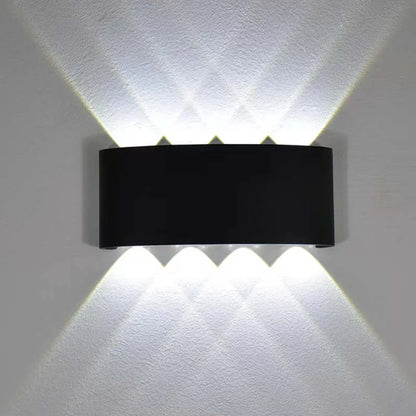 Slim Waterproof Outdoor LED Wall Light