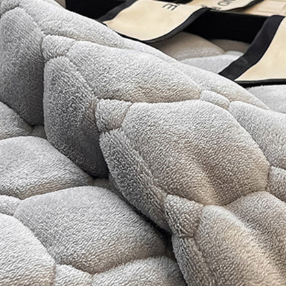 Plush Microfiber Bed Cover