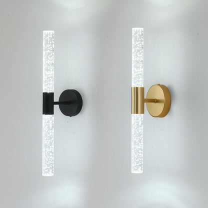 Contemporary LED Glass Wall Light Fixtures 50cm
