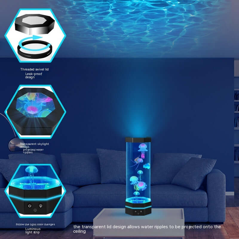 Colorful Ocean Lamp with Remote Control