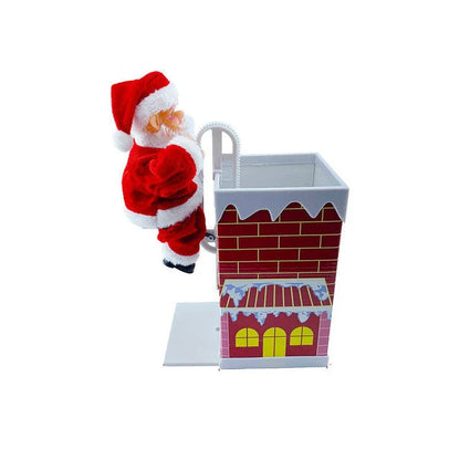 Fun Christmas Climbing Santa Decoration