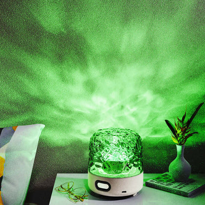Colorful Star Night Lamp with Soothing Water Sound