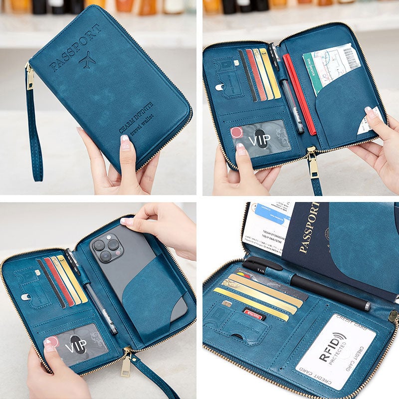 Secure Travel RFID Blocking Wallet