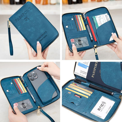 Secure Travel RFID Blocking Wallet