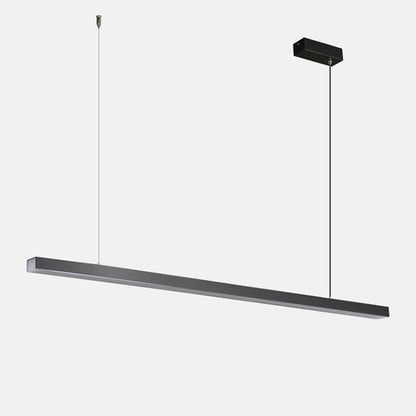 Sleek Metal Kitchen Island LED Pendant Light