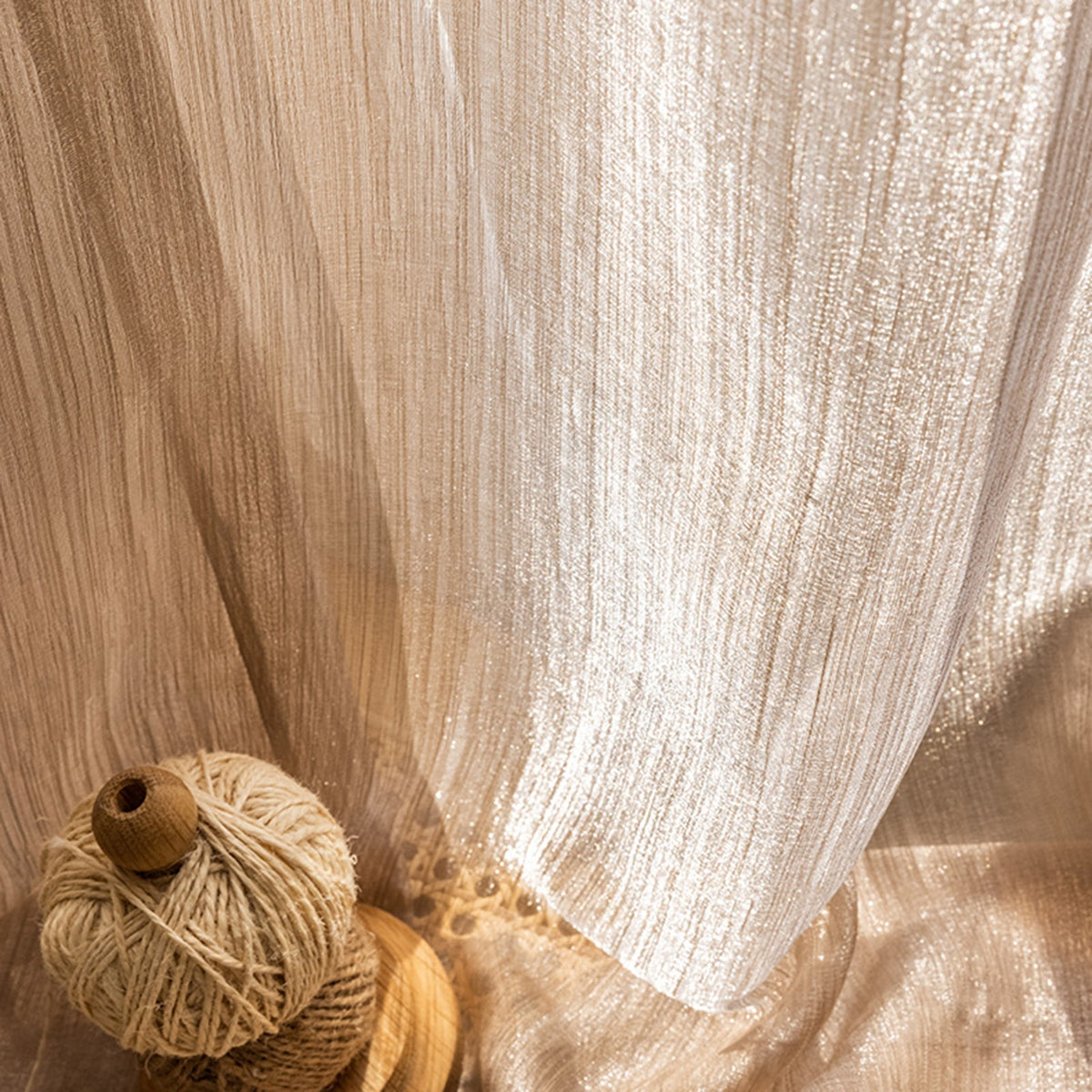 Sheer White Drapes for Living Room