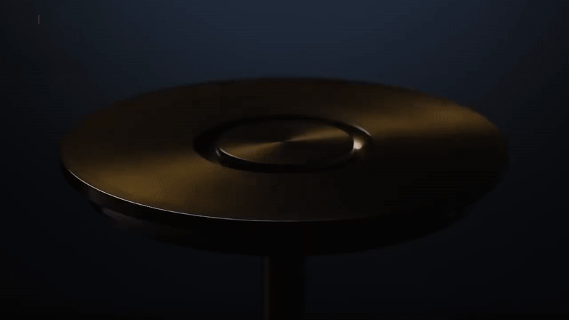 Sleek Wireless LED Desk Lamp with Touch Control