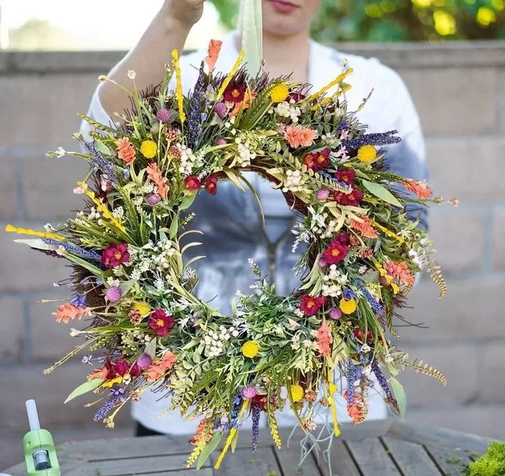 Rustic Floral Texas Hair Crown - Cofik