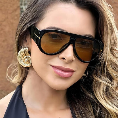Large Polarized Aviator Shades