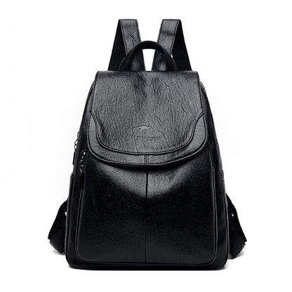 Fashionable Ladies Genuine Leather Backpack
