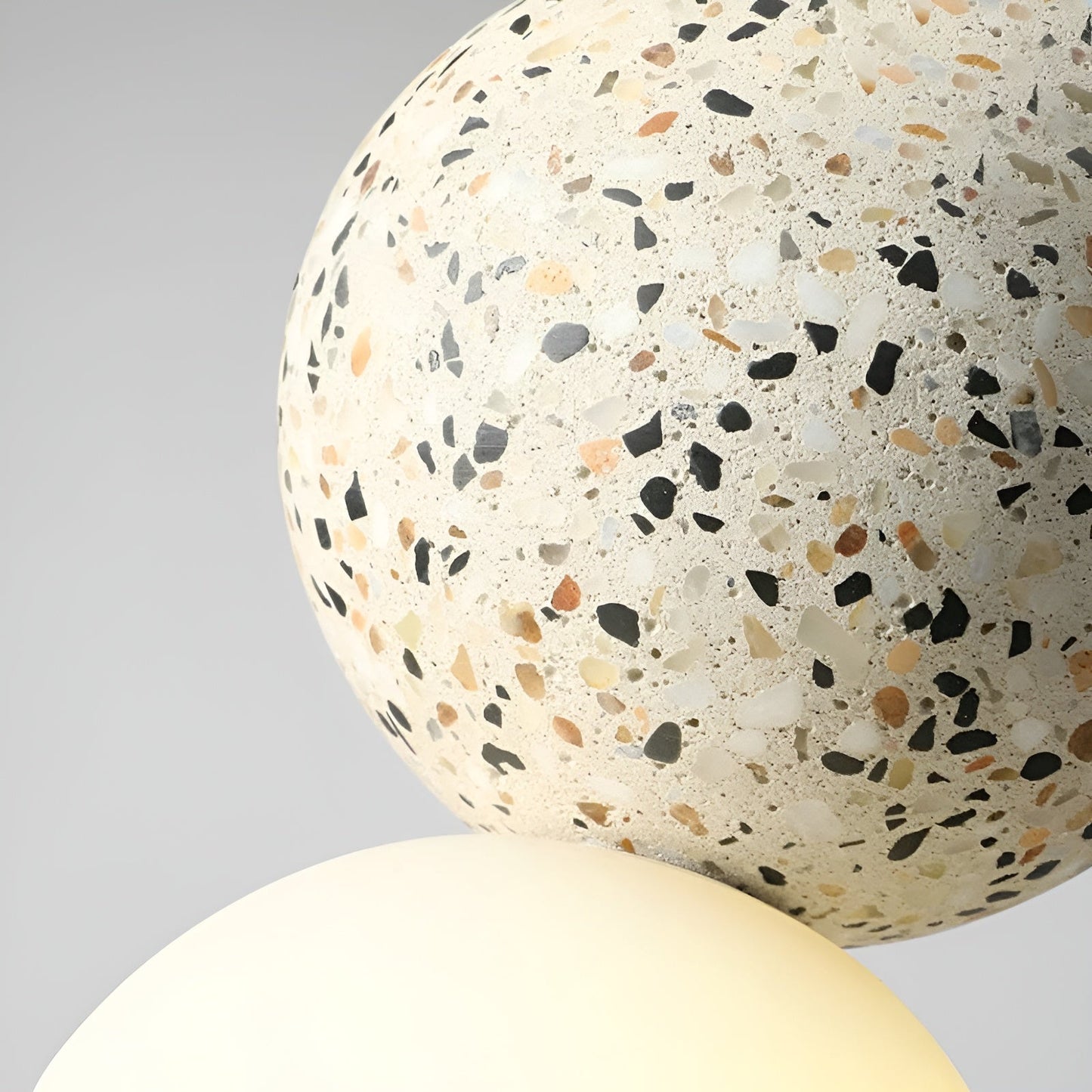 Round Glass Pendant Light