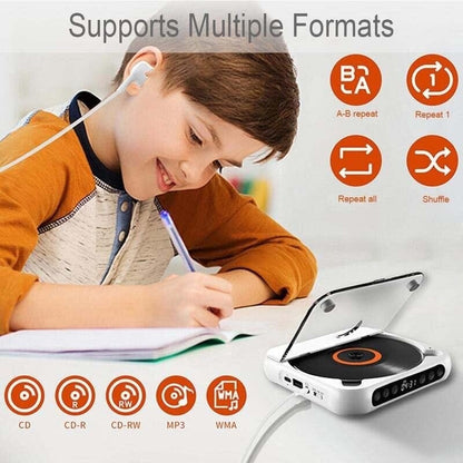 Compact Wireless CD Music Player
