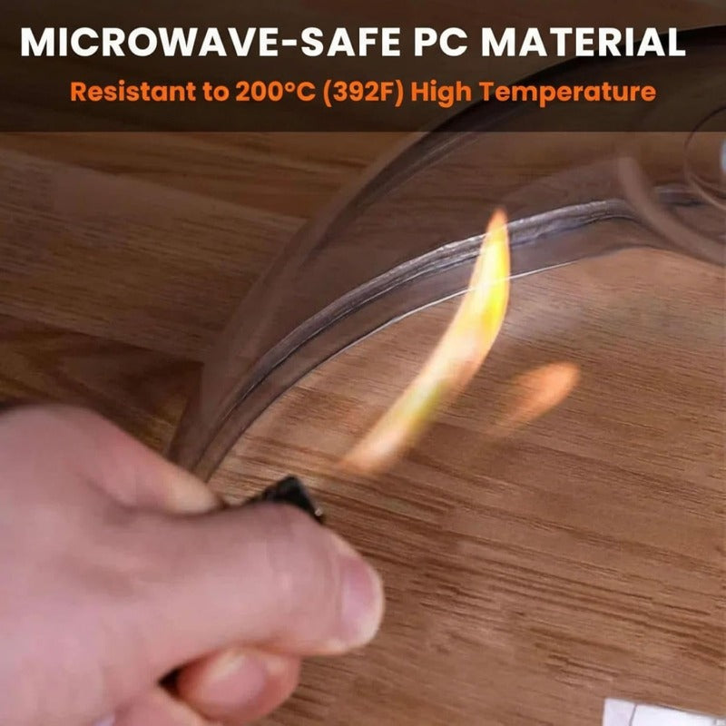 Easy Clean Microwave Splash Guard