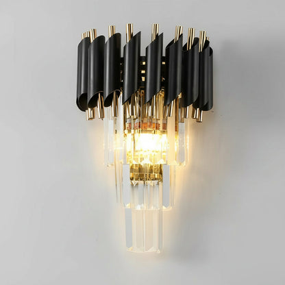 Contemporary Crystal Gold Wall Lamp - Cofik