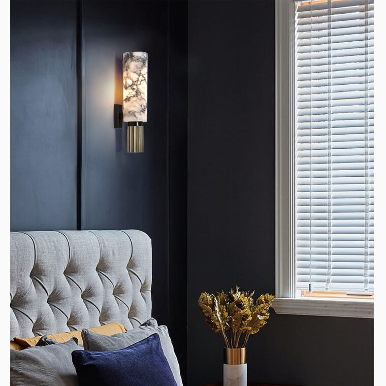 Elegant Marble Wall Light