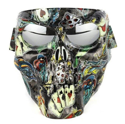 Trendy Sugar Skull Face Mask
