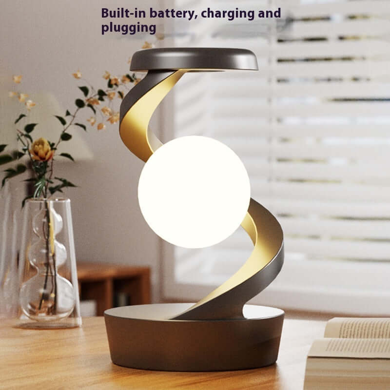 Compact LED Desk Lamp with Wireless Charging and Touch Control