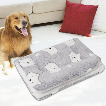 Soft Machine Washable Pet Throw Blanket