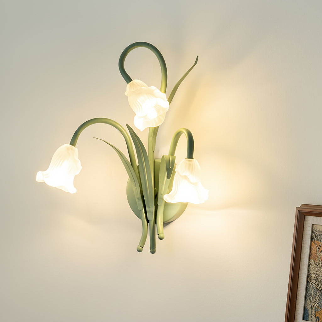 Vintage Style Glass Wall Lamp