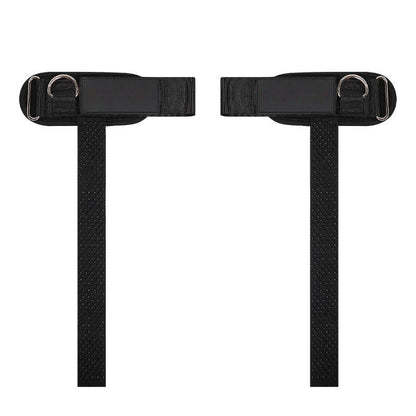Strong Gym Lifting Straps with D-Ring Grip Support