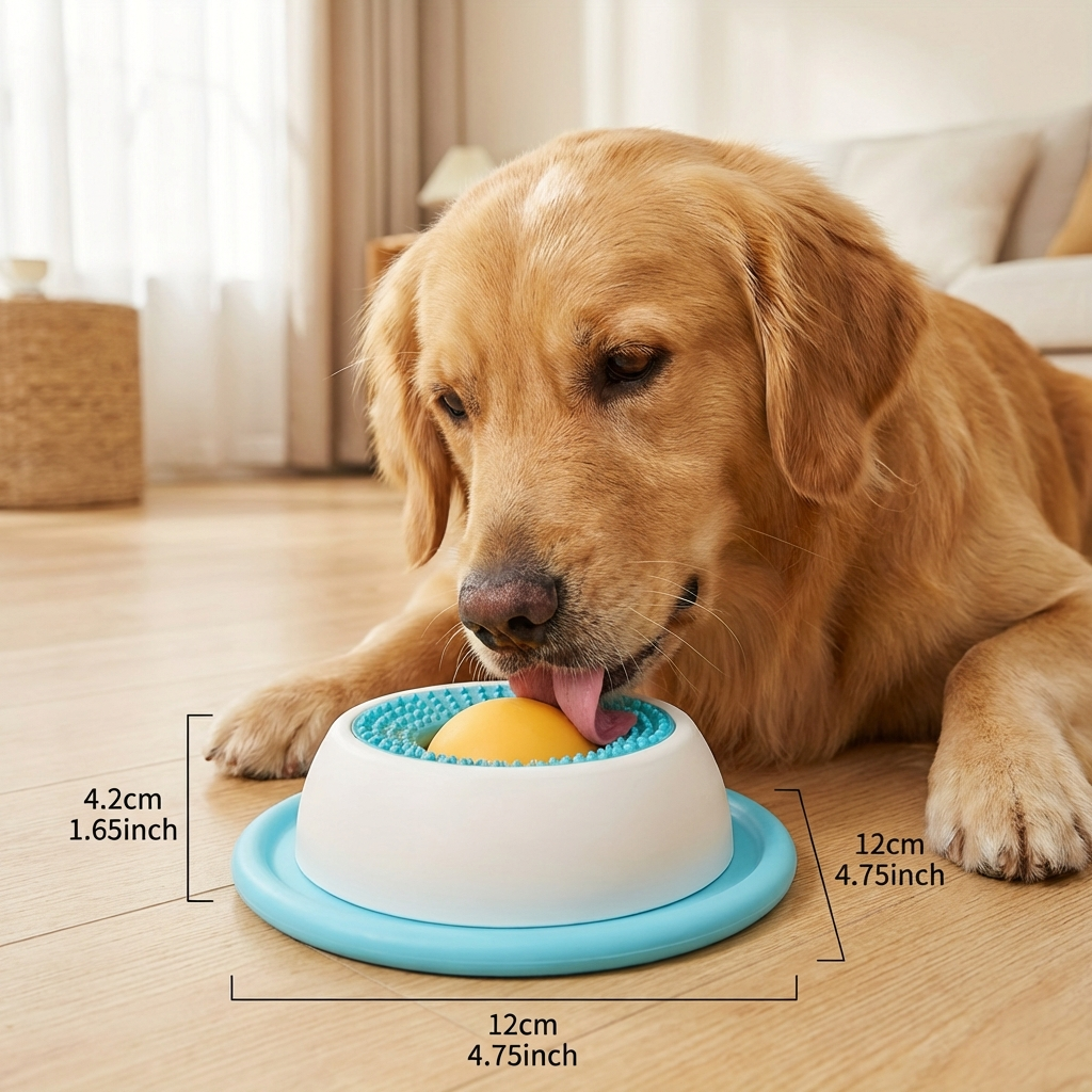 Fun Slow Feeder Dog Toy Interactive Treat Mat