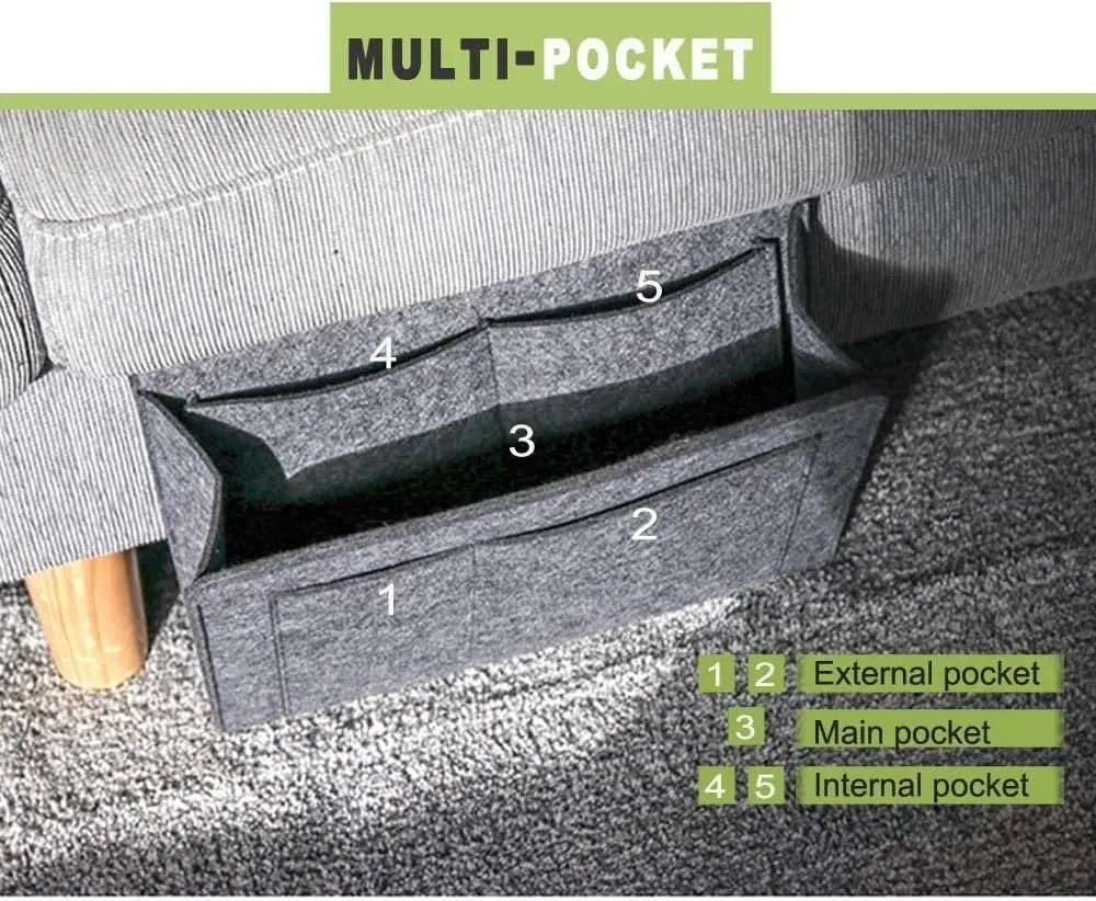 Bedside Storage Organizer Caddy