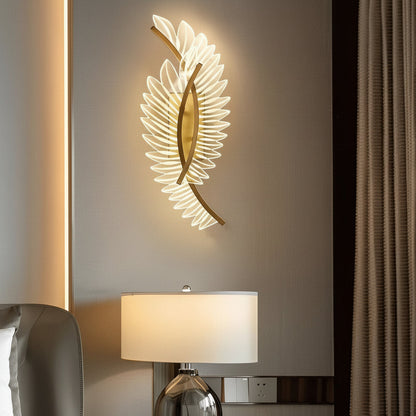 Stylish Copper LED Wall Light Fixture