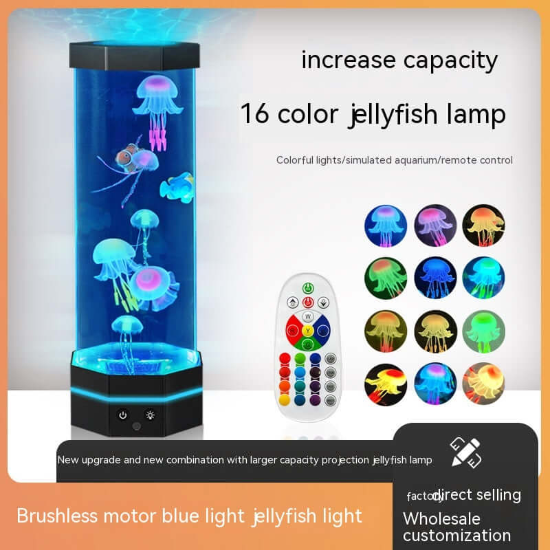 Colorful Ocean Lamp with Remote Control