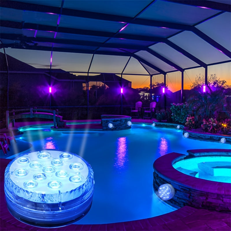 Colorful Pool Light with 10 LED Underwater Lights