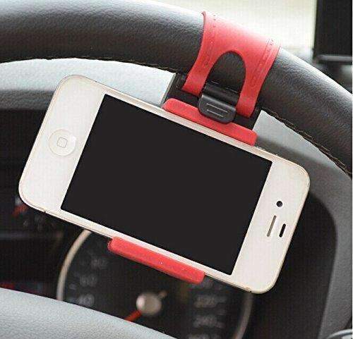 Easy Mount Car Phone Holder for Steering Wheel