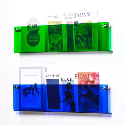 Clear Wall Mounted Acrylic Shelf Organizer
