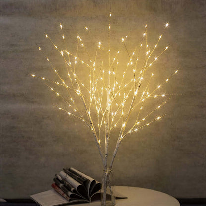 Warm White LED Winter Tree String Lights