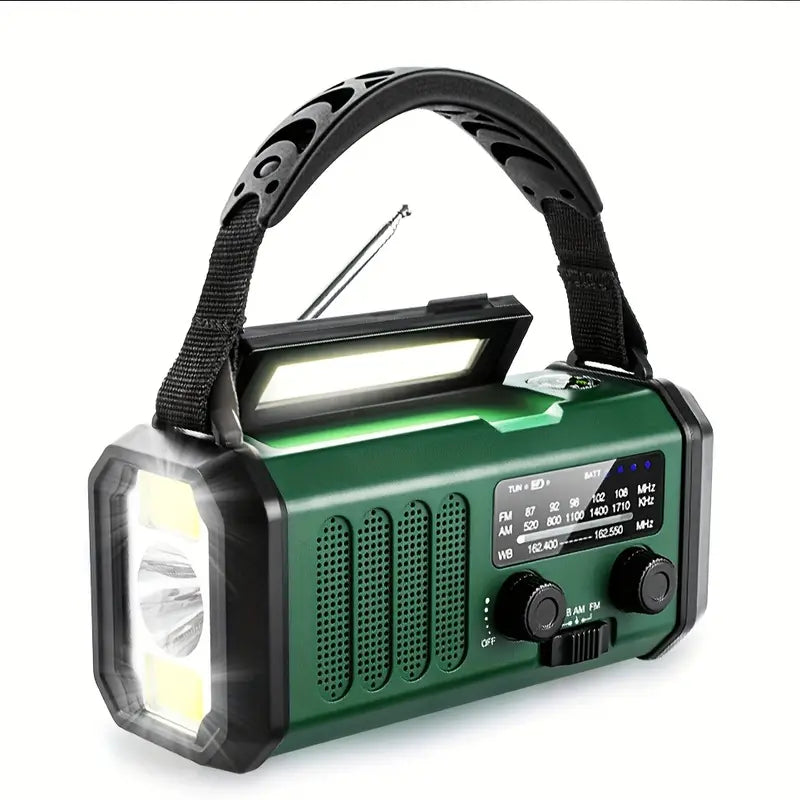 Portable Solar Powered Radio Charger