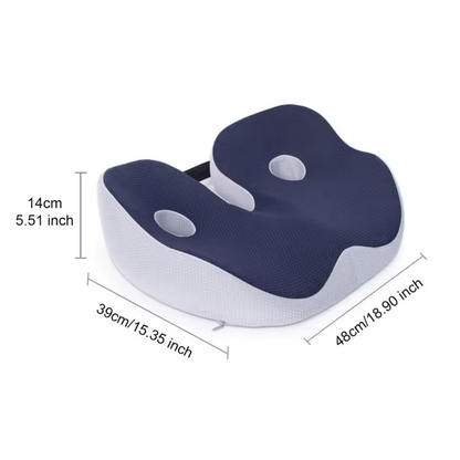 Adjustable Memory Foam Seat Cushion LuxuraComfort | Ergonomic Cushion for Ultimate Comfort and Relief