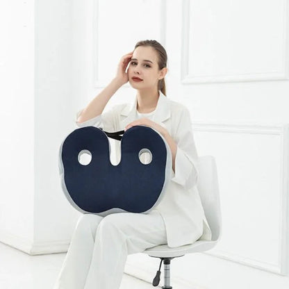 Adjustable Memory Foam Seat Cushion LuxuraComfort | Ergonomic Cushion for Ultimate Comfort and Relief
