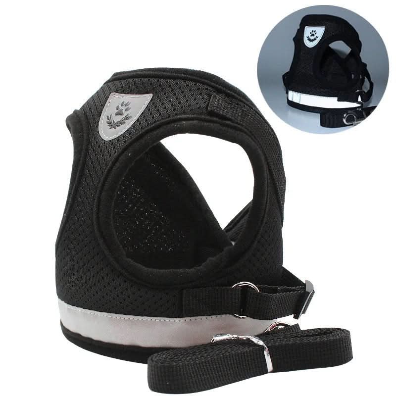 Safe Cat Harness with Reflective Straps