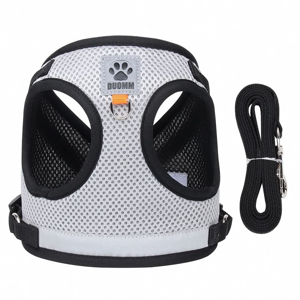 Safe Cat Harness with Reflective Straps