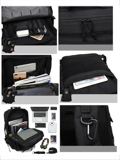 Waterproof 50L Outdoor Hiking Backpack